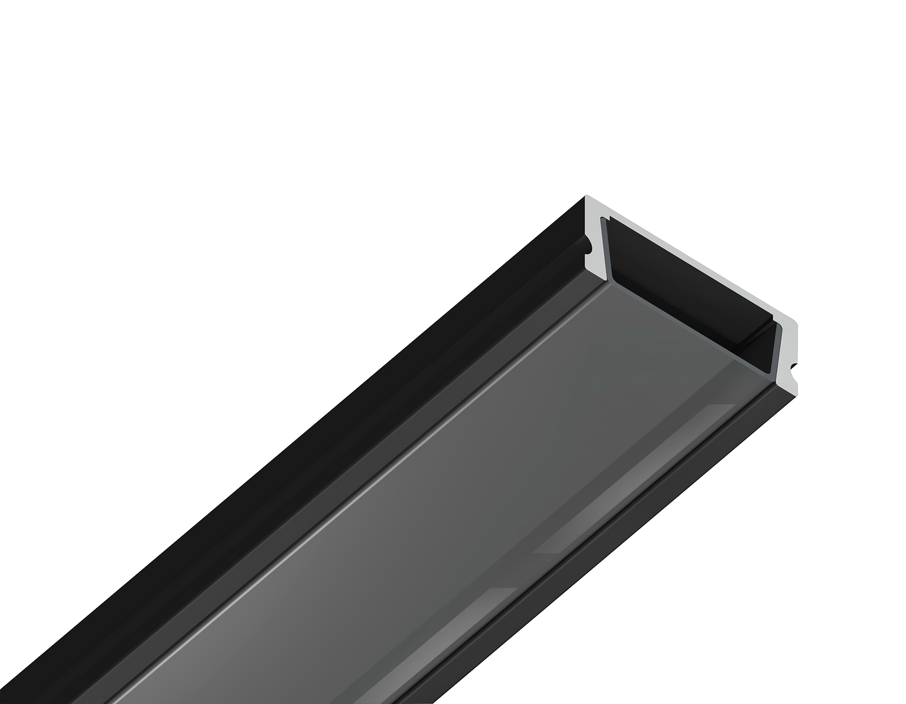 GP1700BK/BK черный/черный рассеиватель 2000*15.5*6